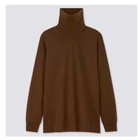 Uniqlo Other - Dark Brown Turtleneck T Shirt